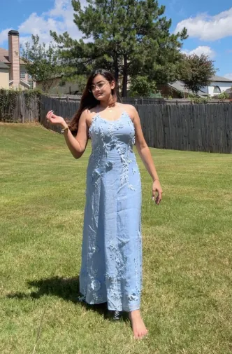 Odette Floral Lace Midi Dress